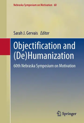 Cover of Objectification and (De)Humanization