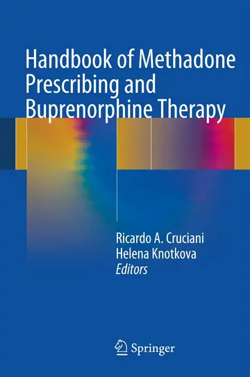 Cover of Handbook of Methadone Prescribing and Buprenorphine Therapy