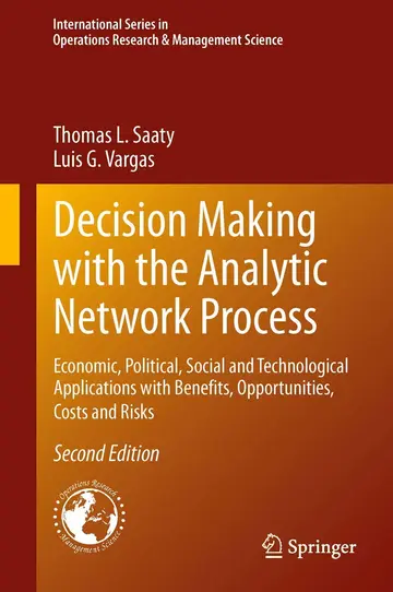 Cover of Decision Making with the Analytic Network Process