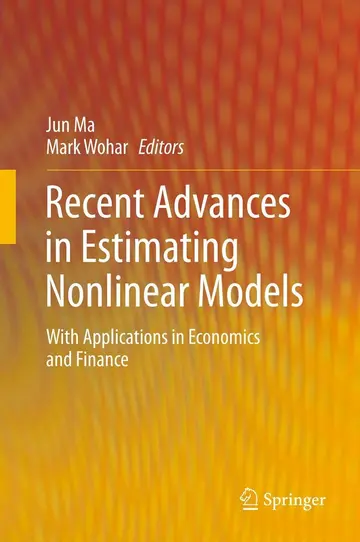 Cover of Recent Advances in Estimating Nonlinear Models