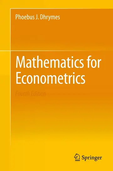 Cover of Mathematics for Econometrics