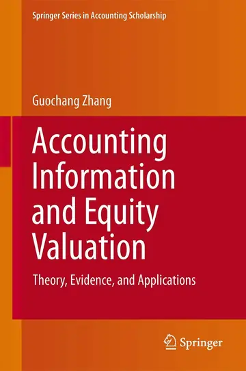 Cover of Accounting Information and Equity Valuation