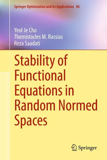 Cover of Stability of Functional Equations in Random Normed Spaces