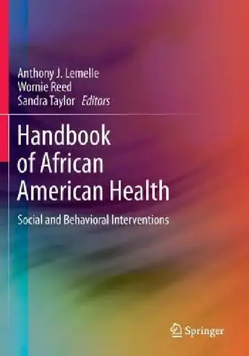 Cover of Handbook of African American Health