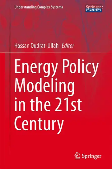 Cover of Energy Policy Modeling in the 21st Century