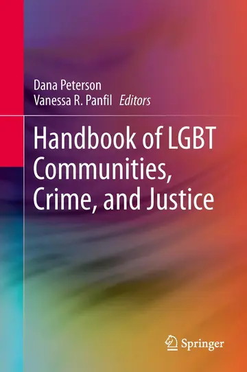 Cover of Handbook of LGBT Communities, Crime, and Justice