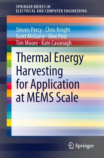 Cover of Thermal Energy Harvesting for Application at MEMS Scale