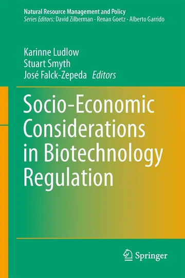 Cover of Socio-Economic Considerations in Biotechnology Regulation