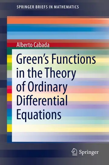 Cover of Green s Functions in the Theory of Ordinary Differential Equations