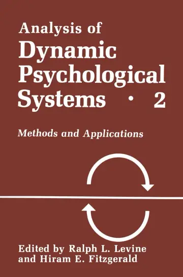 Cover of Analysis of Dynamic Psychological Systems