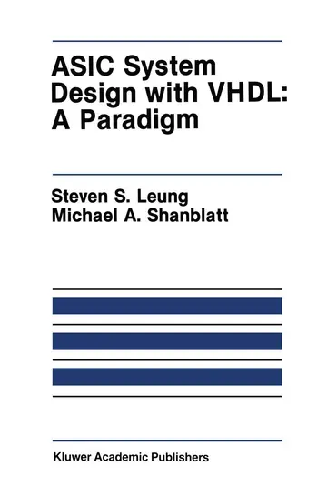 Cover of Asic System Design with Vhdl