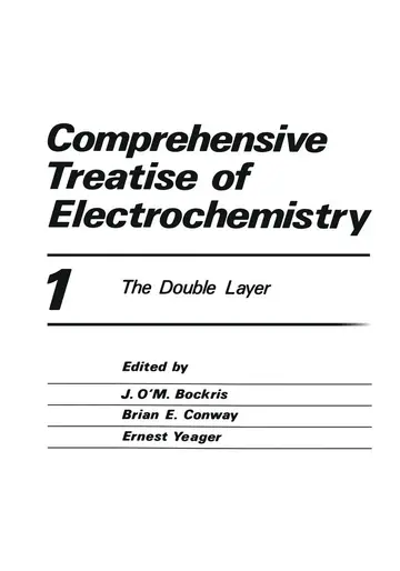 Cover of Comprehensive Treatise of Electrochemistry