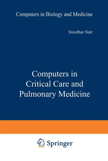 Cover of Computers in Critical Care and Pulmonary Medicine
