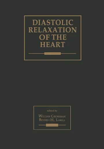 Cover of Diastolic Relaxation of the Heart