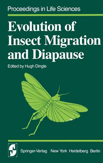 Cover of Evolution of Insect Migration and Diapause