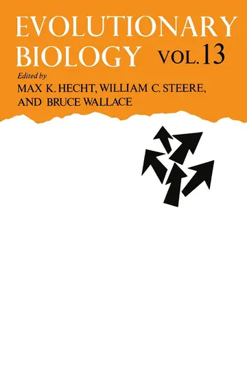 Cover of Evolutionary Biology
