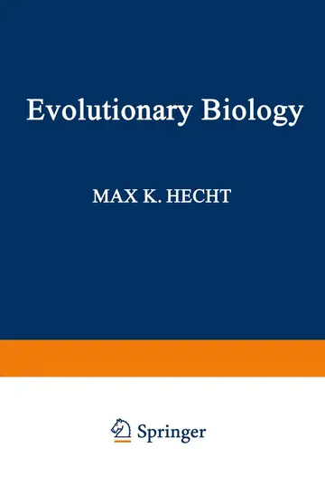 Cover of Evolutionary Biology