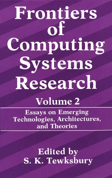 Cover of Frontiers of Computing Systems Research