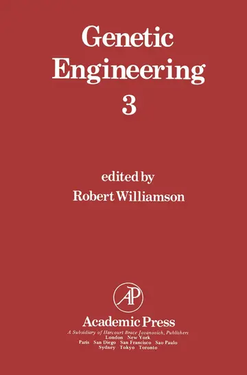 Cover of Genetic Engineering 3