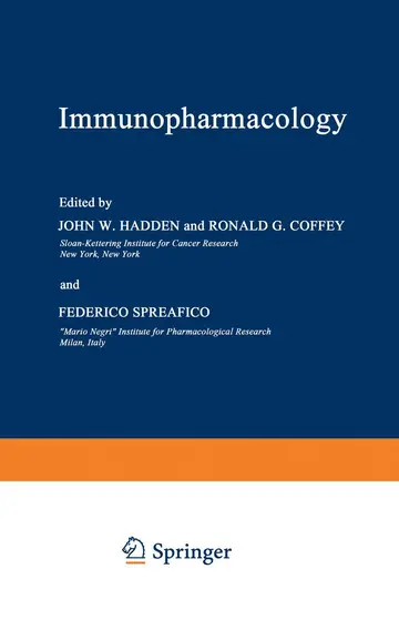 Cover of Immunopharmacology