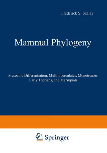Cover of Mammal Phylogeny