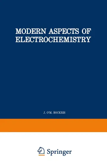 Cover of Modern Aspects of Electrochemistry