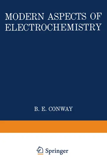 Cover of Modern Aspects of Electrochemistry