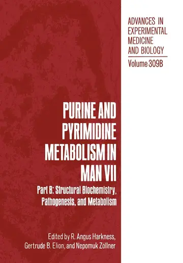 Cover of Purine and Pyrimidine Metabolism in Man VII