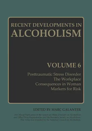 Cover of Recent Developments in Alcoholism
