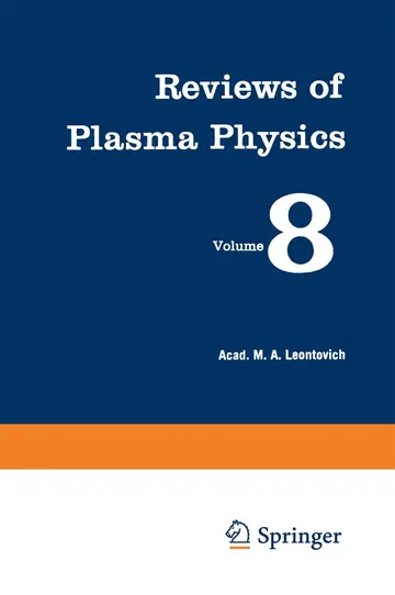 Cover of Reviews of Plasma Physics / Voprosy Teorii Plazmy / Вопросы Теории Плазмы