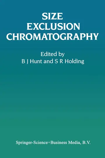 Cover of Size Exclusion Chromatography