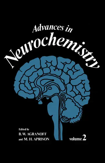 Cover of Advances in Neurochemistry