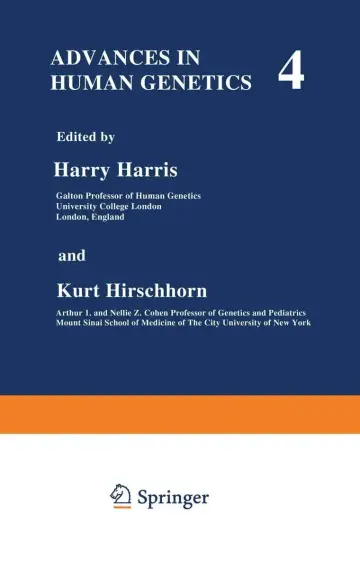 Cover of Advances in Human Genetics