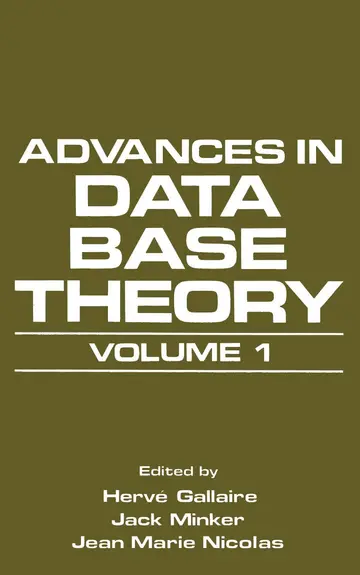 Cover of Advances in Data Base Theory
