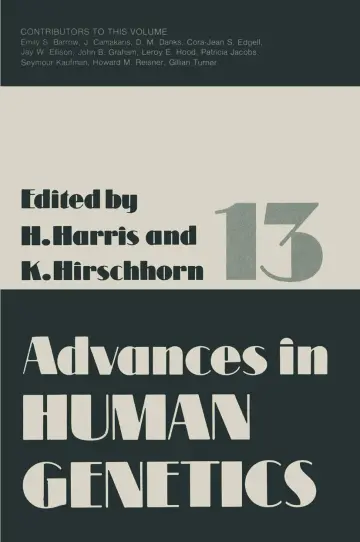 Cover of Advances in Human Genetics