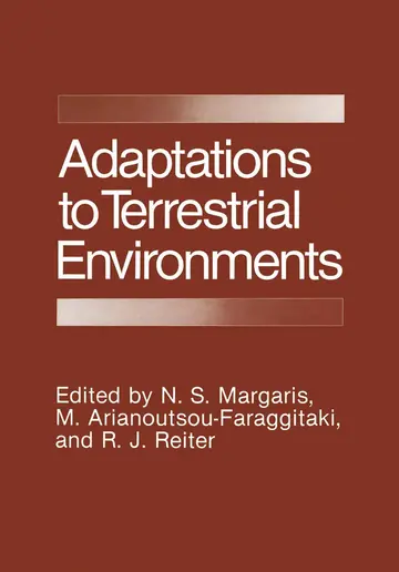 Cover of Adaptations to Terrestrial Environments