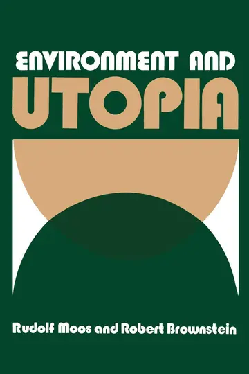 Cover of Environment and Utopia