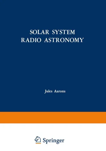 Cover of Solar System Radio Astronomy
