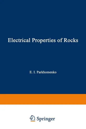 Cover of Electrical Properties of Rocks