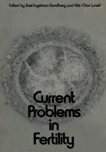 Cover of Current Problems in Fertility