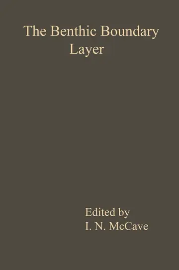 Cover of The Benthic Boundary Layer