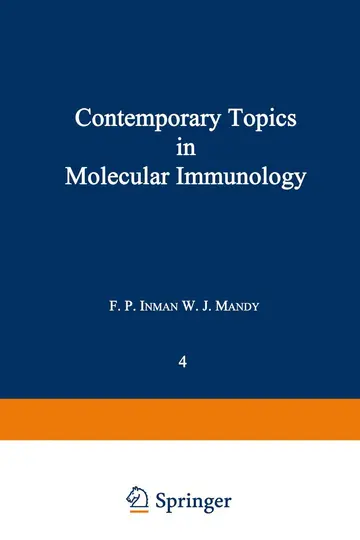 Cover of Contemporary Topics in Molecular Immunology