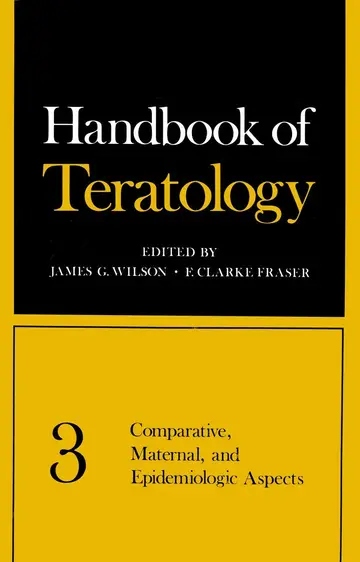 Cover of Comparative, Maternal, and Epidemiologic Aspects