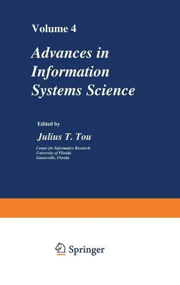 Cover of Advances in Information Systems Science