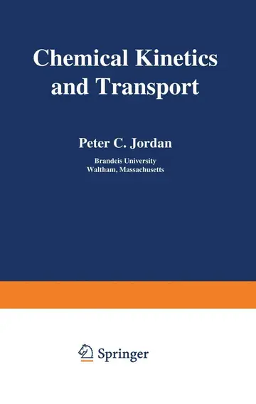 Cover of Chemical Kinetics and Transport