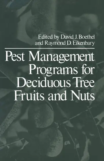 Cover of Pest Management Programs for Deciduous Tree Fruits and Nuts