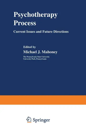 Cover of Psychotherapy Process