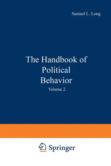 Cover of The Handbook of Political Behavior