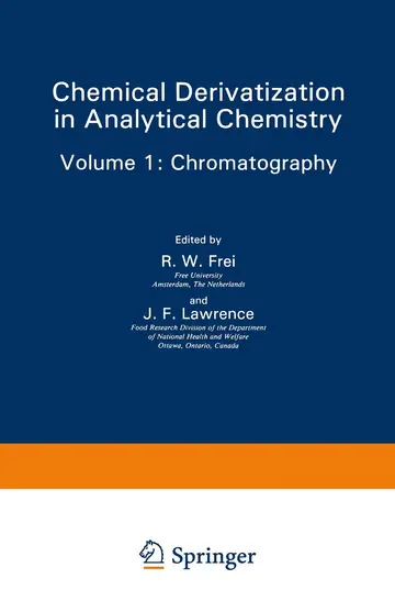 Cover of Chemical Derivatization in Analytical Chemistry