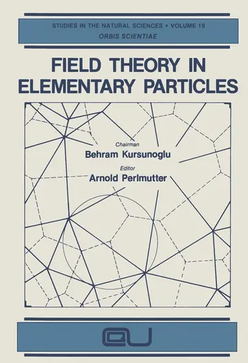 Cover of Field Theory in Elementary Particles